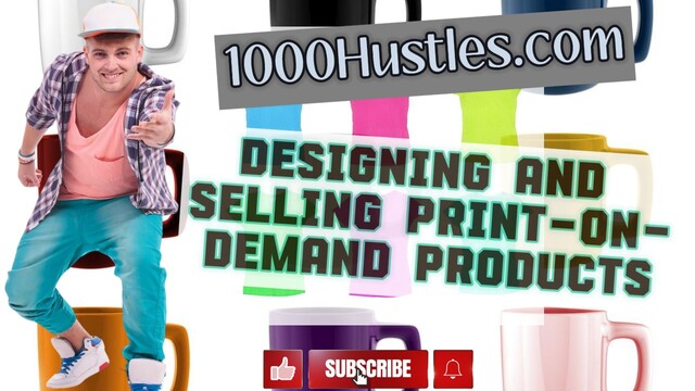 Print-On-Demand, Custom T-Shirts, Selling Mugs, Print-On-Demand Products, Online Store