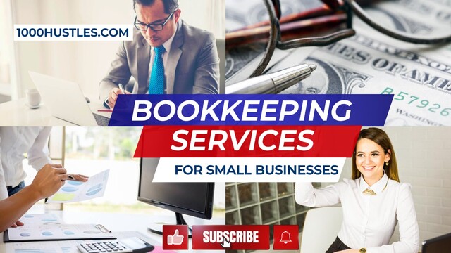 Boost Your Small Business with 1000 Hustles' Expert Bookkeeping Services - Organize Your Finances for Success!