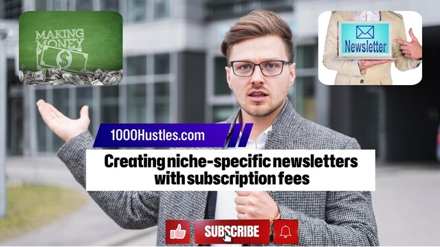 Discover the power of 1000 Hustles: Subscription-based newsletters that deliver specialized news and content, generating income through niche audiences.