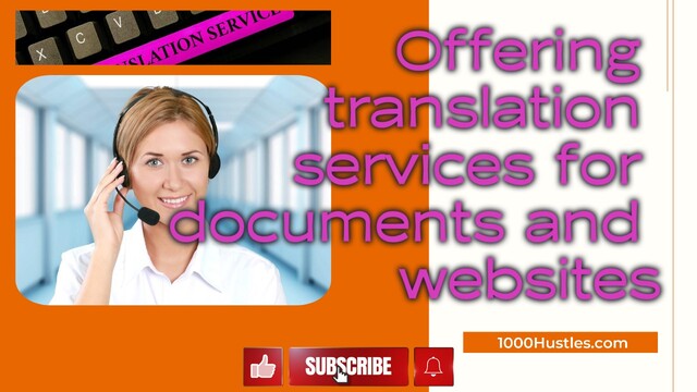 Unlock your global potential with 1000 Hustles' expert translation services for documents and websites – seamlessly connecting you to a diverse audience.