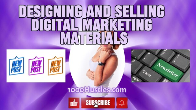 Boost Your Business with 1000 Hustles: Create and Market Your Own Digital Marketing Materials