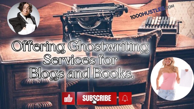 Boost Your Online Presence with 1000 Hustles' Professional Ghostwriting Services for Blogs and Books - Standing Out in the Digital World Has Never Been Easier!