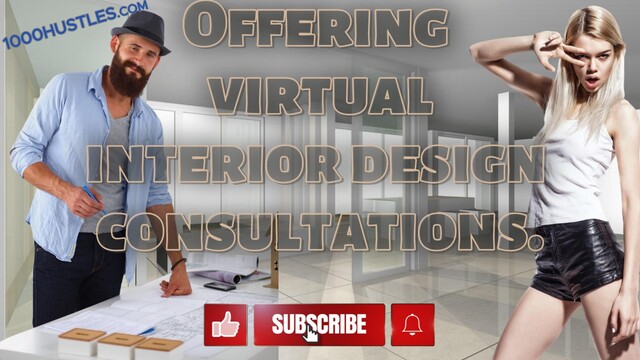 Transform Your Space with 1000 Hustles' Virtual Interior Design Consultations: Enhance Your Home from the Comfort of Your Own Screen