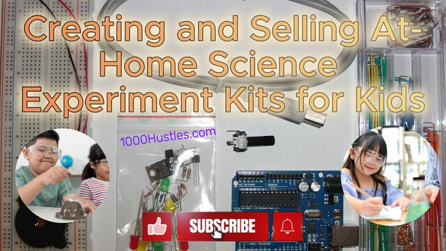 Discover the Exciting World of Science with 1000 Hustles: The Ultimate Source for At-Home Science Experiment Kits for Kids!