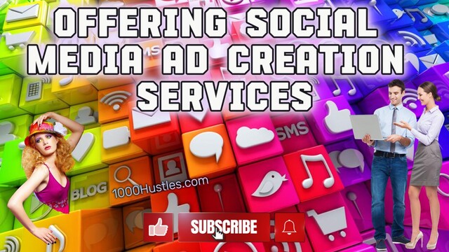 Boost Your Online Presence with 1000 Hustles' Professional Social Media Ad Creation Services!