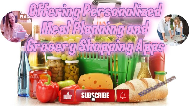 Get ahead of the game with 1000 Hustles: The ultimate solution for personalized meal planning and hassle-free grocery shopping through our innovative apps for a seamless and convenient experience.