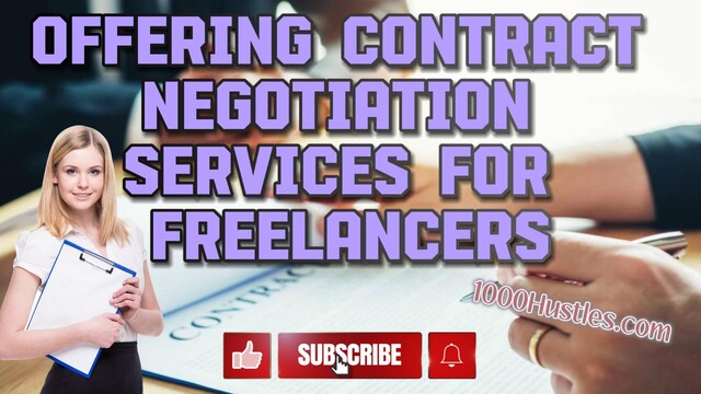 Get the best deals for your freelance gigs with 1000 Hustles' expert contract negotiation services. Maximize your earnings and secure your future as a freelancer with our help.