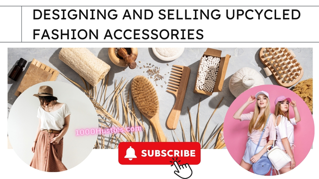 Transforming fashion through sustainability: Explore the endless possibilities of upcycled fashion accessories with 1000 Hustles.