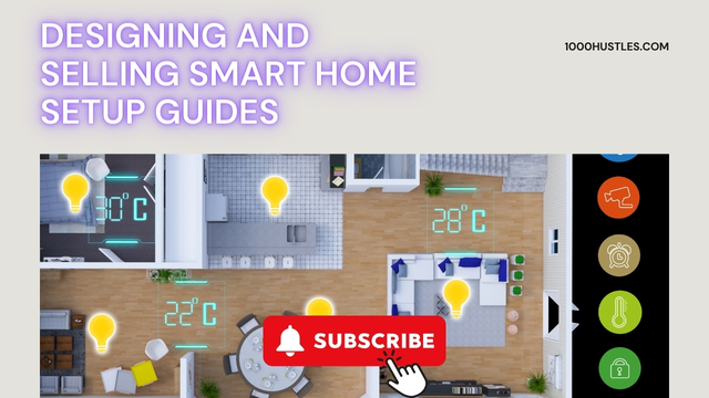 Step up your smart home game with 1000 Hustles: Expertly crafted guides to designing and selling the ultimate home automation setup for seamless living.