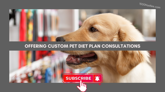 Get the Best Diet Plan for Your Furry Friend with 1000 Hustles: Custom Pet Diet Consultations